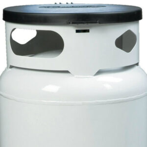 100 lbs (24 Gallon) Mini ASME Propane Tank with Multi-Valve and Gauge