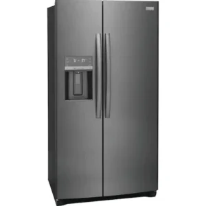 36-inch, 25.6 cu.ft. Freestanding Side-by-Side Refrigerator with Ice and Water Dispensing System