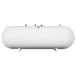 120 GALLON ABOVE GROUND ASME STEEL PROPANE TANK