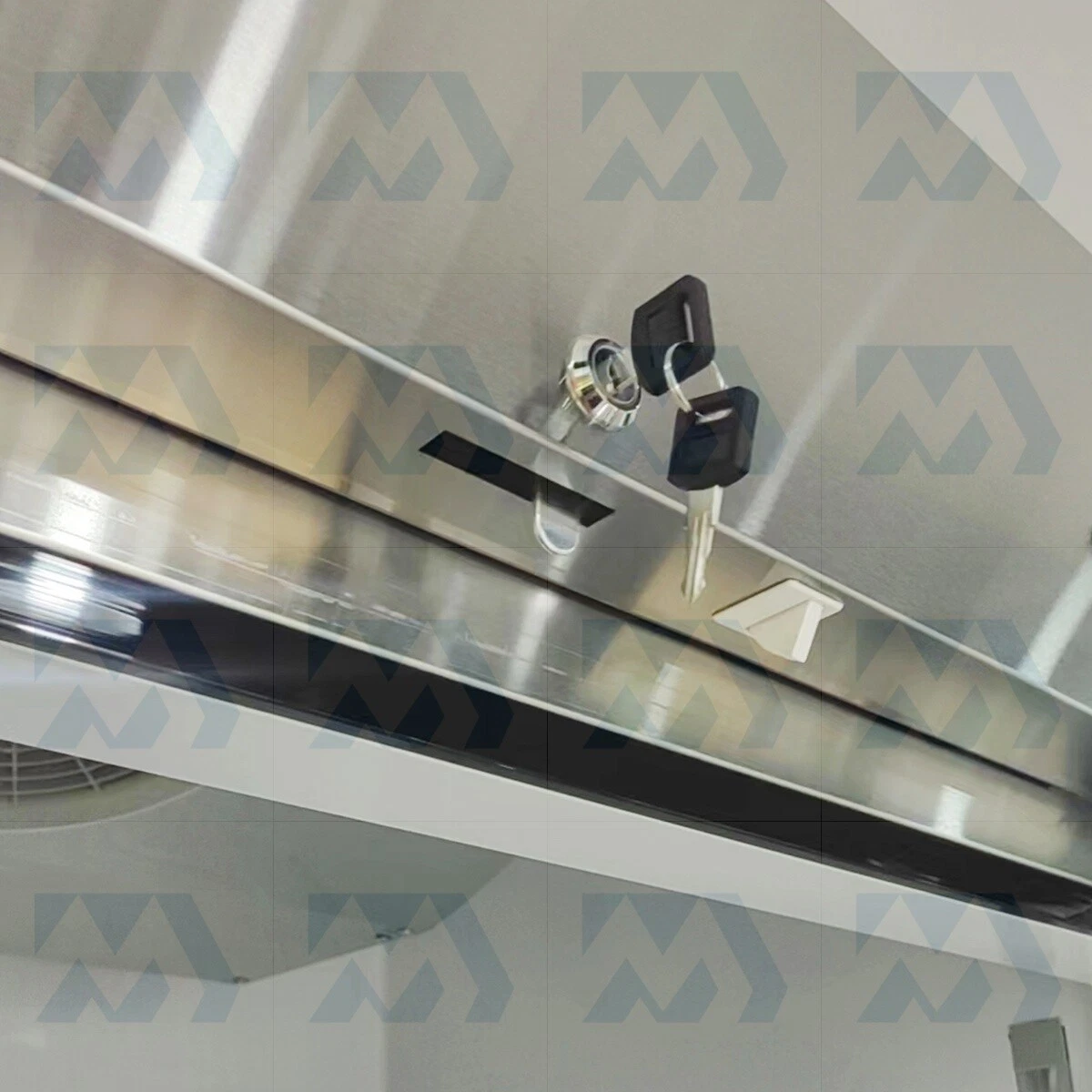 27" Commercial Display Refrigerator Swing Glass Door 23 Cu. ft Stainless Steel - Image 7